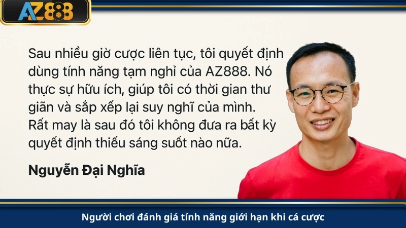 Giới hạn cá cược có trách nhiệm trên AZ888